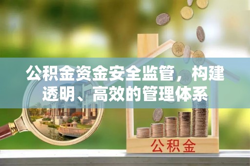 崇州公积金资金安全监管，构建透明、高效的管理体系