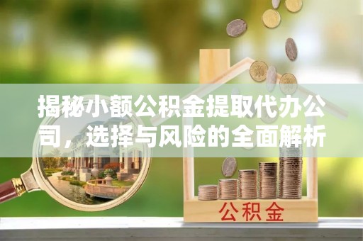崇州揭秘小额公积金提取代办公司，选择与风险的全面解析
